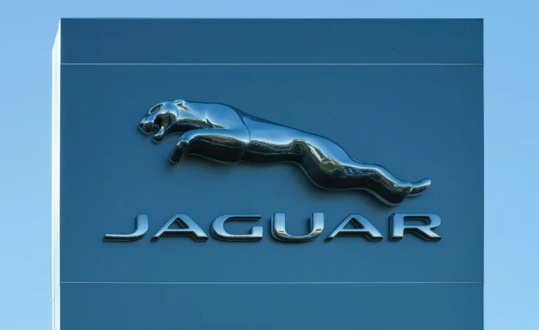 The logo of Jaguar