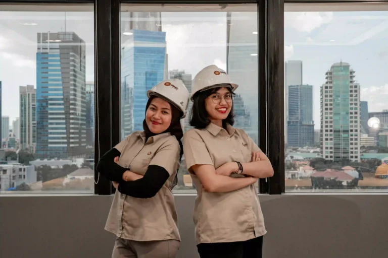 employees are wearing uniform